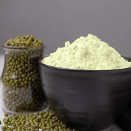 Close-up of Moong Dal Flour